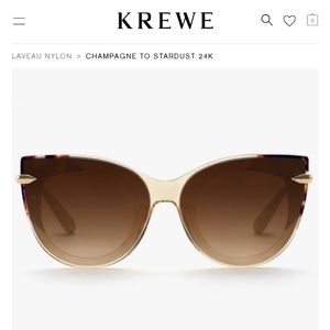 KREWE LAVEAU NYLON Champagne to Stardust 24K